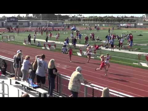 FSG 100m vs Marina - 4-14-16 - Los Alamitos Girls