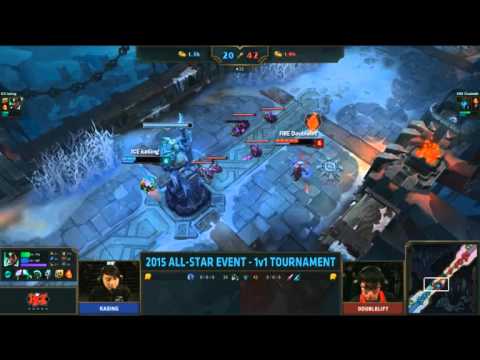 Kasing VS Doublelift 1v1 AllStar 2015