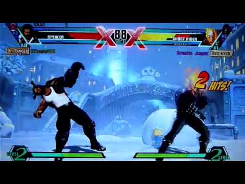Learning to play Ultimate Marvel vs Capcom 3 Part 1