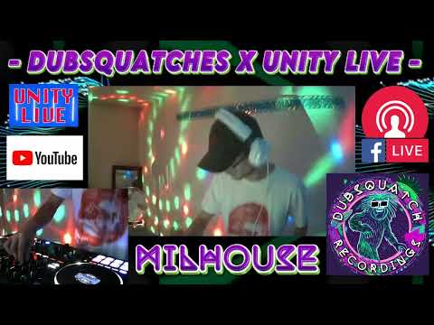 DUBSQUATCHES X UNITY LIVE #1 - LAUNCH PARTY STREAM! - MILHOUSE X BACCHUS - JUNGLE, DARK, DANCEFLOOR
