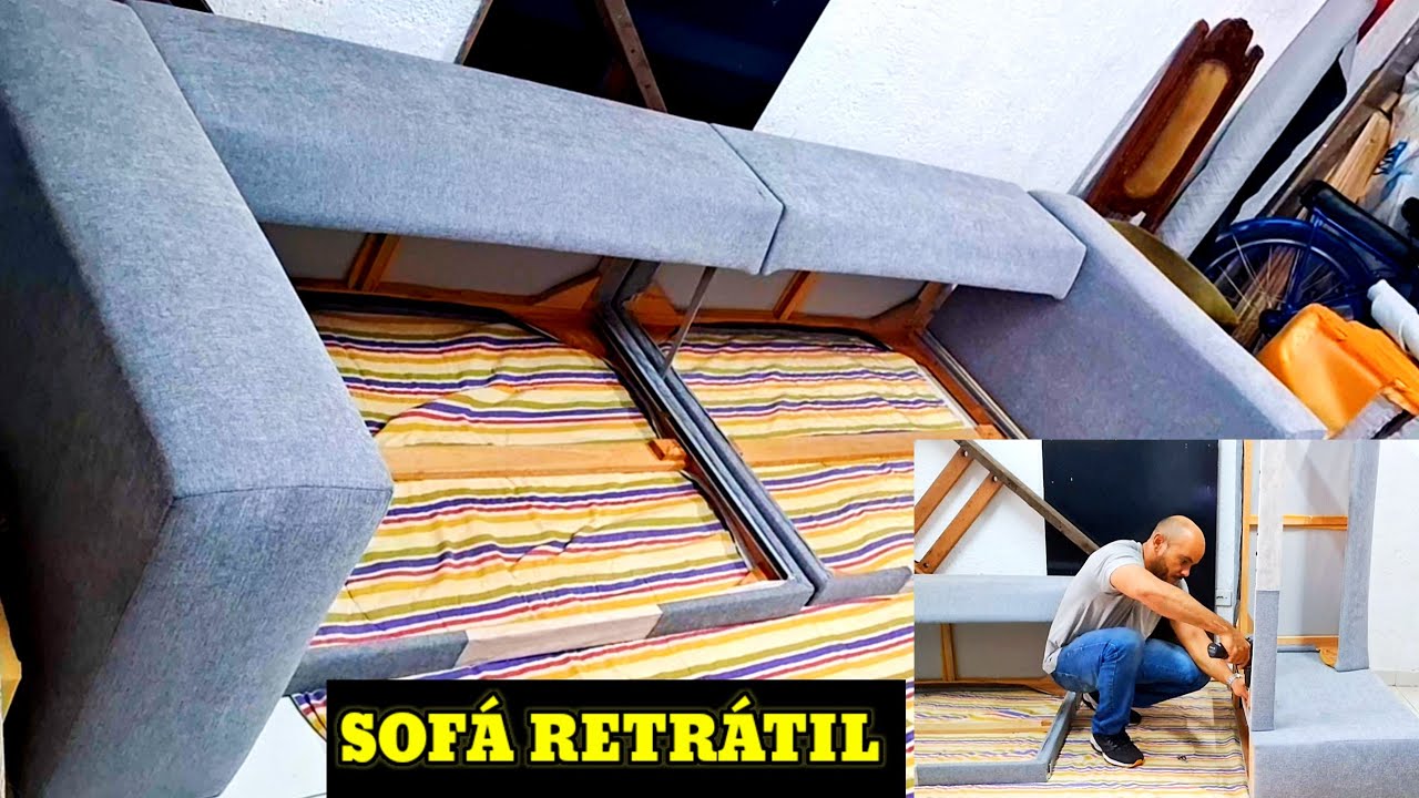COMO MONTAR UM SOFÁ RETRÁTIL DO JEITO CERTO #TAPEÇARIA