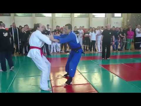Judo vs Karate real fight
