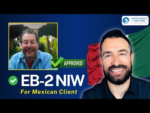 EB-2 NIW approval — Mexican client