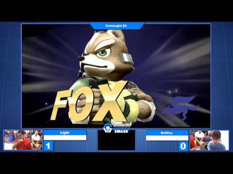 Onslaught 83 - Winner's Round 2: Light (Fox) vs GrOOvy (Mewtwo)