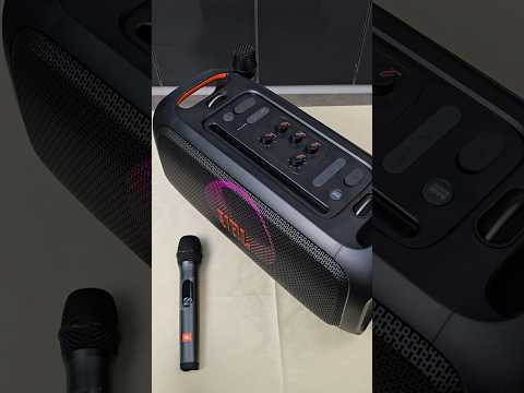 JBL PartyBox On The Go Essential with Microphone #usa #audio #shorts #foryou