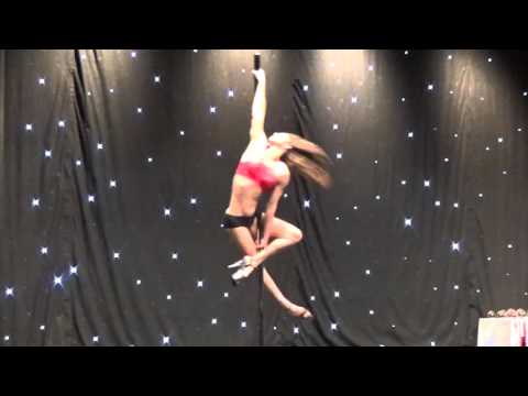 Angela Hawkes 2nd Professional Pole Solent Competition 2015