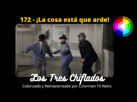 172 Los Tres Chiflados, ¡La cosa está que arde! - 1956 (Audio Latino) REMASTERIZADO