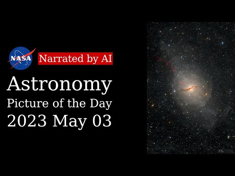 APOD: 2023-05-03 - Centaurus A: A Peculiar Island of Stars (Narrated by Salli)