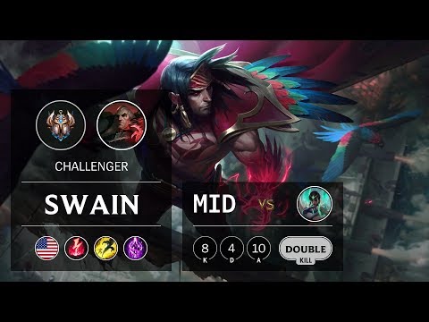 Swain Mid vs Karma - NA Challenger Patch 9.13