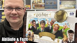 Harry Potter - Fang den goldenen Schnatz (Spin Master) - Hektikspiel und Kartenspiel ab 8 Jahre