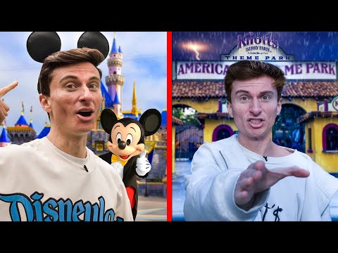 Going to Disneyland Vs. Knott's Berry Farm