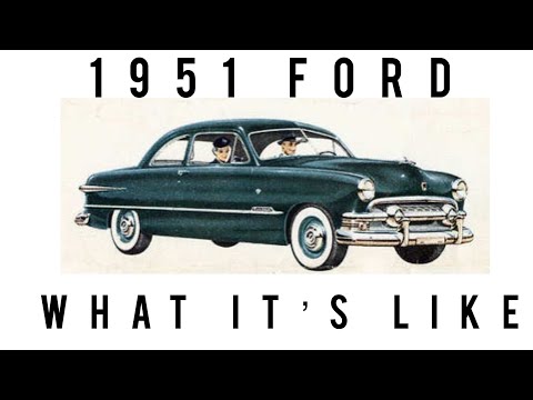 1951 Ford, look ahead.. introducing ford-o-matic