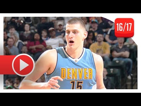 Nikola Jokic Full Highlights vs Pacers (2017.03.24) - 30 Pts, 17 Reb, TOO STRONG!