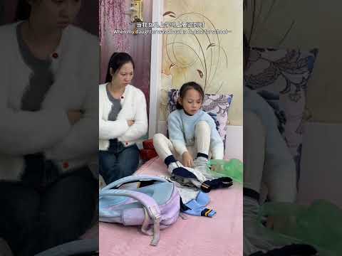 When my daughter was about to be late for school