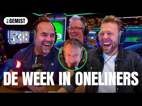 Rob Scheepers trapt het weekend af met De Week in Oneliners | 538 Gemist