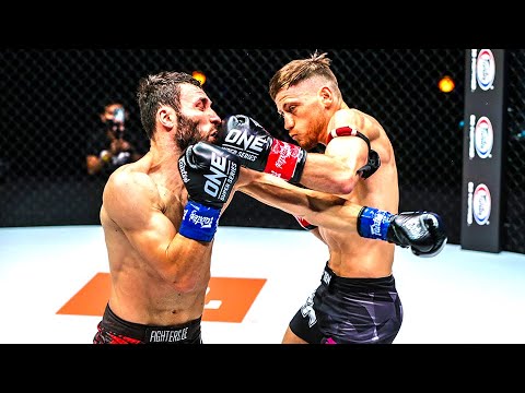3 Knockdown Davit Kiria Beri TKO ATAS Enriko Kehl! | ONE Super Series
