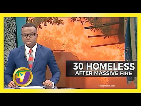 30 Homeless After Massive Fire December 23 2020