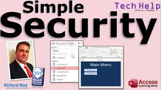 Simple Security for Microsoft Access Databases Hid