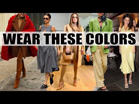 6 Must Have Colors for Fall 2023!