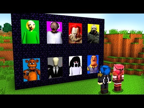 Minecraft ITA - ENTRIAMO NEI PORTALI DEI SUPER CATTIVI!!