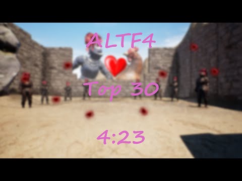 ALTF4 Recorded Speedrun - 4:23 (Top 30, World Record Sweden)