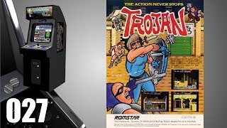 Trojan [027] Arcade Longplay/Walkthrough/Playthrough (FULL GAME)