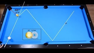 Corner Pocket Cut Shots Drill - Angle Fraction Ball Aiming System - Pool & Billiard training lesson