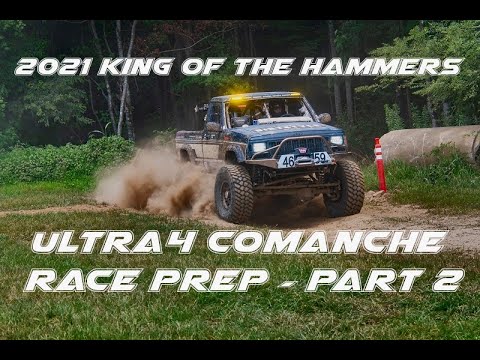 Ultra4 King of the Hammers 2021 Race Prep DKA Motorsports Jeep Comanche Video Pt 2