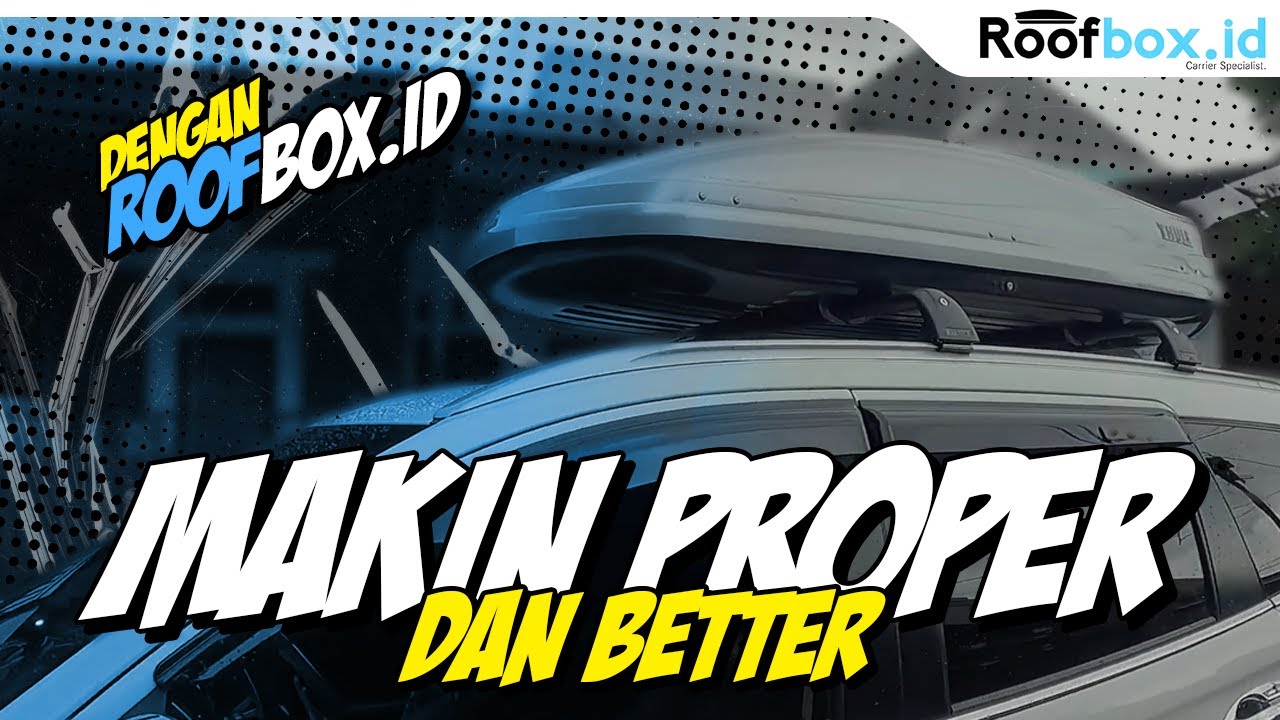 biar cumi darat mu makin proper! #roofboxid #roofbox #roofboxer #roofbag #roofrack #roofbar