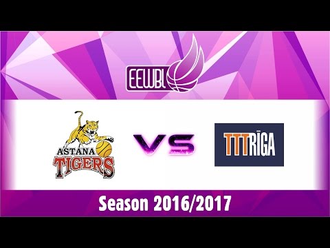 Astana Tigers vs TTT RIGA - EEWBL 06.01.17. Liepaja