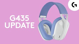 How To Update Your G435 Headset | LOGITECH G435 UPDATE
