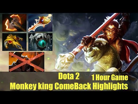 Dota 2 Monkey King ComeBack Highlights