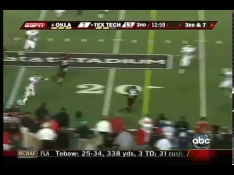 Texas Tech vs. Oklahoma 2007 Highlights...