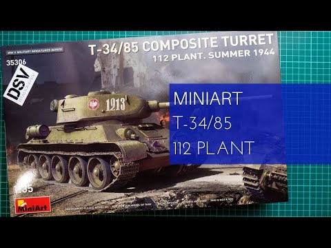 Miniart 1/35 T-34/85 Composite Turret (35306) Review