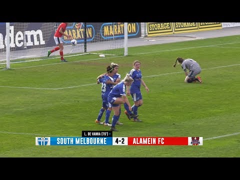 NPLW 2017 (R24) :: South Melbourne v Alamein FC