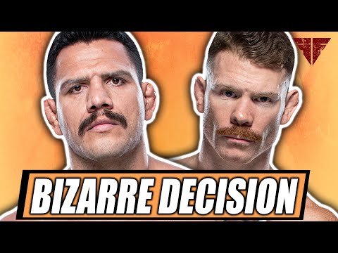 Rafael dos Anjos Wins Bizzare Decision Against Paul Felder | Fightful Fix