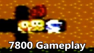 Dig Dug Atari 7800 Gameplay - The No Swear Gamer