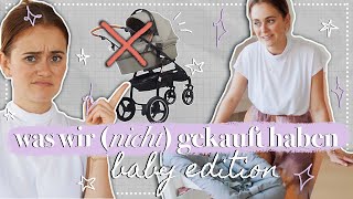 Baby Erstausstattung - was haben wir WIRKLICH gebraucht? | Anti Haul Babyedition