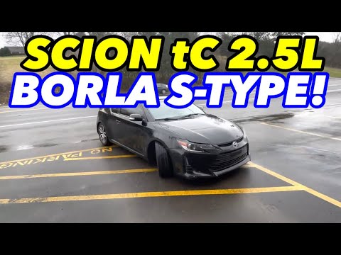 2015 Scion Tc Exhaust w/ BORLA S-TYPE!