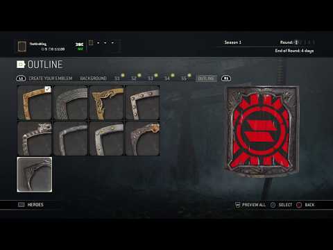 For Honor - Samurai Hattori Clan Emblem Tutorial