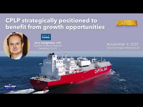 CPLP strategically positioned to benefit from growth opportunities - Q3 ' 22