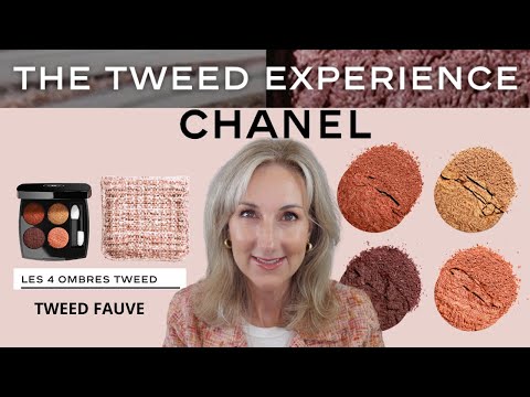 NEW! CHANEL FALL 2022 TWEED COLLECTION | EYE LOOK USING TWEED FAUVE