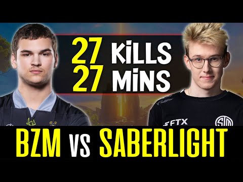 OG.bzm 100% Destroyed TSM.FTX.SabeRLight - 27 KILLS in 27 Mins Game DOTA 2
