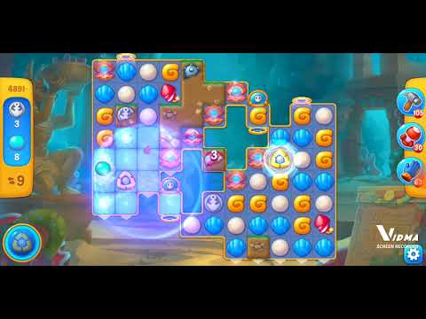 Fishdom. 4891 level no boosters and diamonds