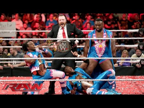 The New Day schmeißen eine Feier für Sheamus: Raw – 30. November 2015