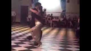 Guillermina Quiroga y Roberto Leiva @ milonga "Buenos Aires Hoy", D'Agostino "Café Domínguez"