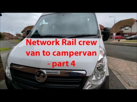 Network Rail Crew bus campervan conversion Part 4. Rip out Polaris 12v electrics & start again?