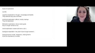 Live Lecture #2 Continued- Psychology's Place in the Sciences