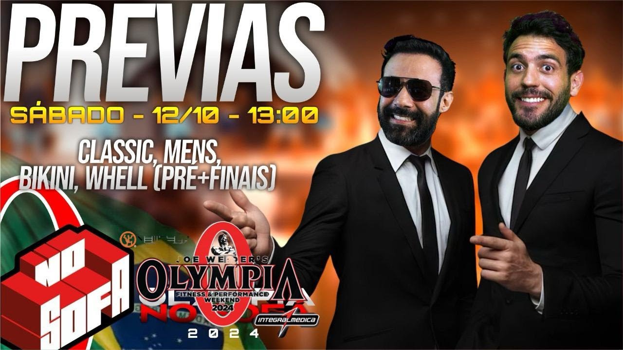 RAMON VS CBUM - MR. OLYMPIA 2024 - (Classic e Mens) SÁBADO PRÉVIAS - No Sofá #052
