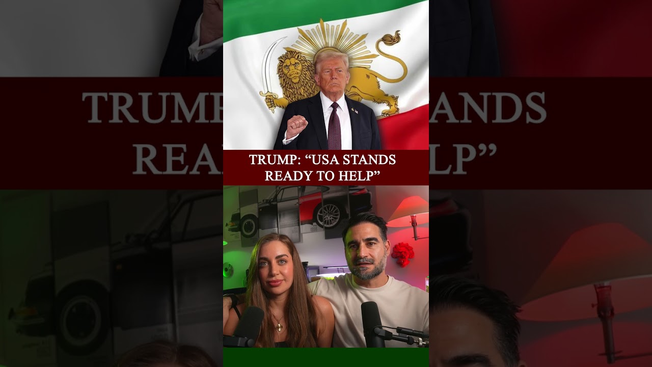 Trump says “USA stands ready to help” the Revolution in Iran